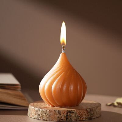 DIY Garlic Head Candle Ornament Silicone Mold Aromatherapy Gypsum Resin Mirror Onion Head Dropping Mold