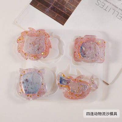 DIY Crystal Dropper, Cola, Ice Cream, Quadruple Candy, Lion Camera, Shark, Quicksand Pendant, Silicone Mold