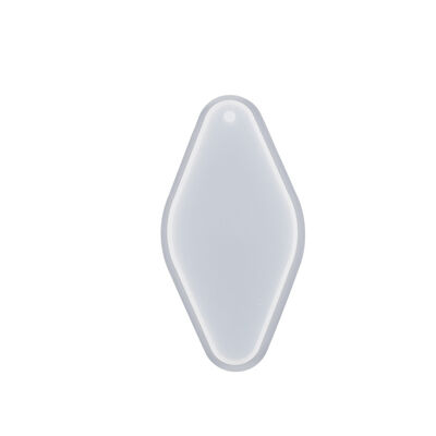 Crystal Dropper DIY Single Diamond Pendant Mold Diamond Keychain DIY Fragrant Gypsum Hanging Silicone Mold
