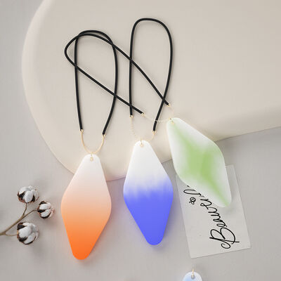 Crystal Dropper DIY Single Diamond Pendant Mold Diamond Keychain DIY Fragrant Gypsum Hanging Silicone Mold