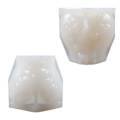 Cross Border Love Orchid Ornament Silicone Mold DIY Aromatherapy Heart Shaped Candle Table Gypsum Mold