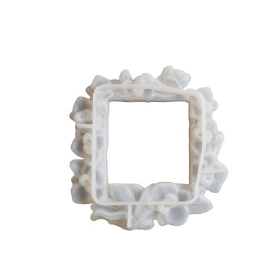 European Style Flower Wreath Switch Panel Decorative Mold DIY Wall Mural Hand-painted Painting Frame Silicone Mold