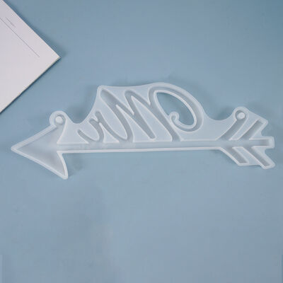 DIY Crystal Resin Drip Mold For English Signboards, Gentleman/lady Nameplates, Door Signs, And Instruction Silicone Molds