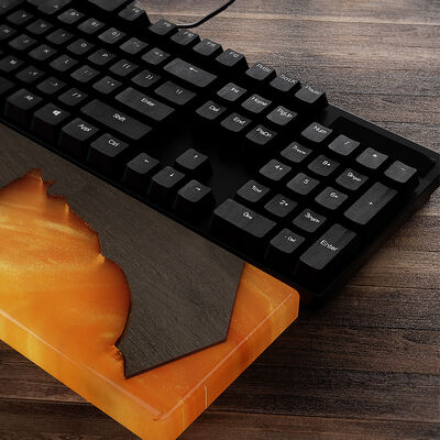 DIY Crystal Dropper Mechanical Keyboard Resin Hand Support Palm Support Wrist Support Rectangular Swing Table Silicone Mold