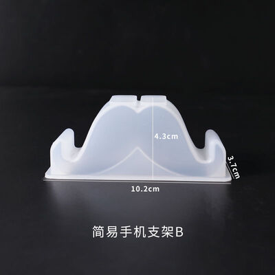 DIY Crystal Dropper Mold, Mobile Phone Holder, Simple Table Layout, Office Decoration, Mirror Silicone Mold