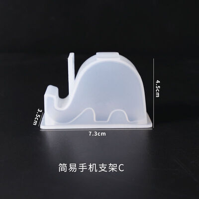 DIY Crystal Dropper Mold, Mobile Phone Holder, Simple Table Layout, Office Decoration, Mirror Silicone Mold