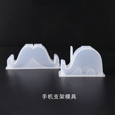 DIY Crystal Dropper Mold, Mobile Phone Holder, Simple Table Layout, Office Decoration, Mirror Silicone Mold