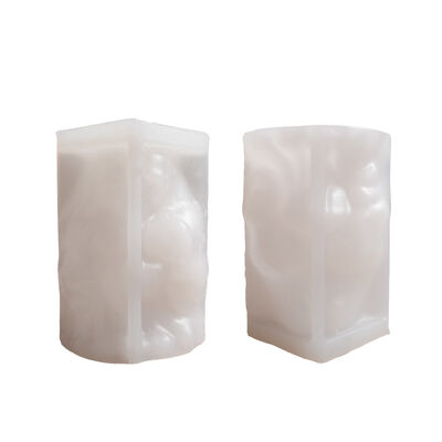 3D Basket Skeleton Ghost Candle Mold DIY Halloween Aromatherapy Gypsum Pendant Silicone Mold