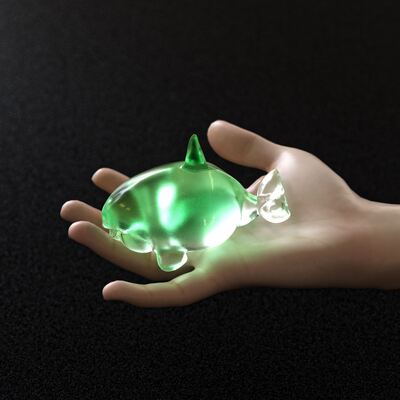 DIY Aromatherapy White Whale Candle Pendant Grinding Dropping Resin Gypsum Tiger Whale Pendant Silicone Mold