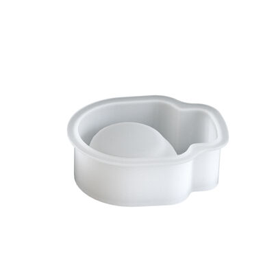 Gypsum Cement Halloween Skull Ashtray Storage Box DIY Aromatherapy Candle Cup Silicone Mold