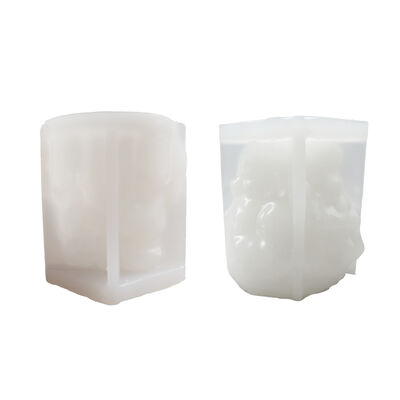 Cross Border New Sunflower Castle Aromatherapy Candle Silicone Mold DIY Gypsum Ornament 3D Mold