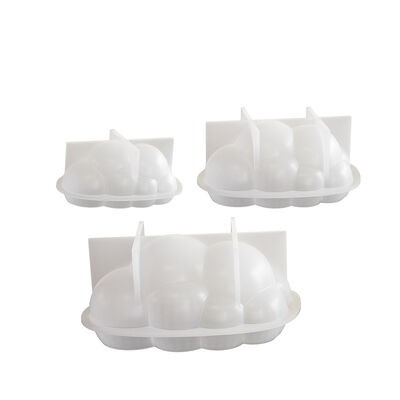Crystal Dropper Glue Large, Medium, Small, 3D Cloud Cluster Decoration DIY Aromatherapy Gypsum Candle Silicone Mold