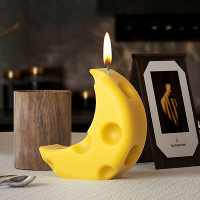 DIY Crystal Dropping Gel Mirror Resin Moon Cheese Gypsum Candle Decoration Decoration Silicone Mold