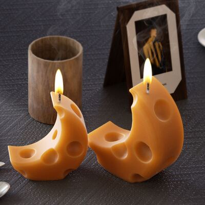 DIY Crystal Dropping Gel Mirror Resin Moon Cheese Gypsum Candle Decoration Decoration Silicone Mold