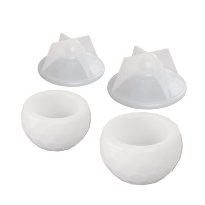 Crystal Dropper, Cement Storage Container, Potted Grinding Tool, DIY Circular Cut Candle Cup, Gypsum Ornament, Silicone Mold