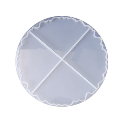 DIY Crystal Dropper Mold, Wave Coaster Mold, Handmade Mirror Resin Table, Silicone Mold