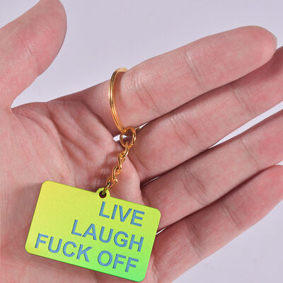 Crystal Dropper DIY Resin Mold English Dirty Language Pendant Keychain Pendant Silicone Mold
