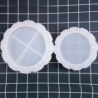 DIY Crystal Dropper Mirror Ashtray Silicone Mold Lace Ashtray Silicone Mold New Model