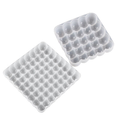 Drip Glue DIY Magic Ball Round Bead Air Cushion Gypsum Mat Grinding Round Bead Cup Mat Table Hanging Silicone Mold