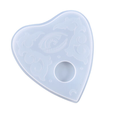 DIY Crystal Dropper Mold Homemade Tarot Card Game Heart-shaped Pointer Silicone Mold Manufacturer In Stock