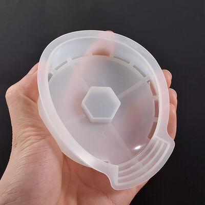 DIY Drip Glue Carousel Mold Carousel Flying Chair Night Light Ornament Silicone Mold