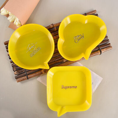 DIY Drip Glue Round Plate Mold Plate Mold Cloud Round Square Storage Tray Silicone Mold
