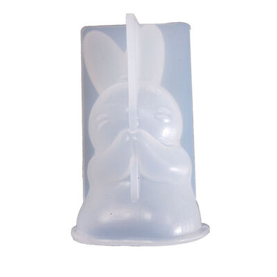 Dropping Glue Mold, Small Rabbit Silicone Mold, Three-dimensional Cartoon Holding Rabbit, Praying Rabbit Mirror Silicone Mold