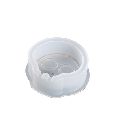 DIY Crystal Dropping Resin Mold Irregular Skull Head Ashtray Silicone Mold Source Goods