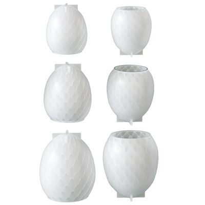 3D 3D Dragon Scale Pattern Dragon Egg Candle Silicone Mold Dark Wind DIY Aromatherapy Gypsum Pendant Dropping Mold