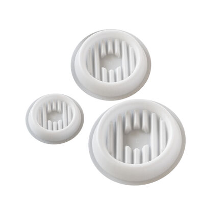Crystal Dropper Resin Gypsum Flowerpot Drain Tray Candle Base DIY Circular Drain Cup Pad Silicone Mold