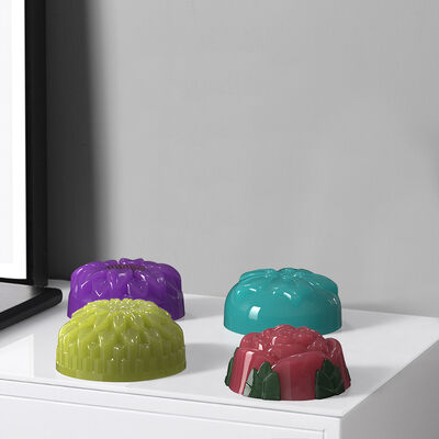 DIY Crystal Dropper Mold, Three Connected Flower Handmade Soap Making, Silicone Mold, Spot Wholesale