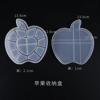 DIY Drop Gel Storage Box Mold Multi Grid Ring Earring Necklace Storage Bear Butterfly Silicone Mold