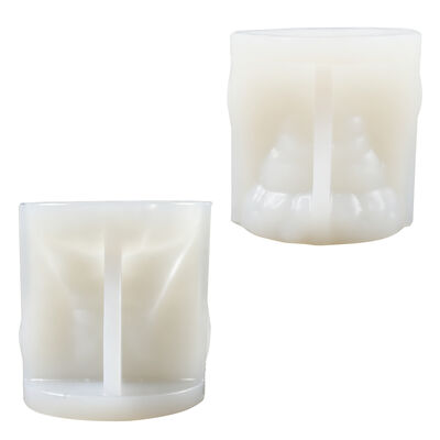 3D Love Rabbit Silicone Mold DIY Aromatherapy Gypsum Cement Candle Pendant Dropping Mold