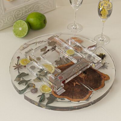 DIY Crystal Drip Coffee Table, River Table, Red Wine Bottle Holder, Desktop Decoration Ornament, Silicone Mold