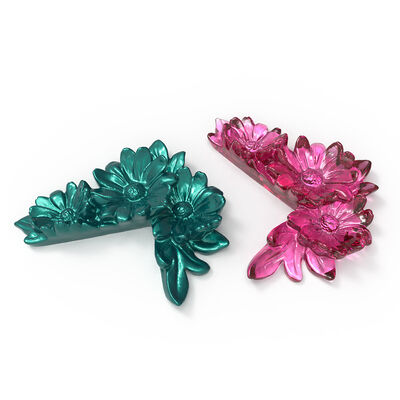 DIY Crystal Dropper Mold Flower Switch Panel Decorative Silicone Mold Spot Wholesale