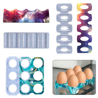 DIY Crystal Dropper Mold Creative And Practical Beverage Pad, Red Wine Rack, Egg Rack, Silicone Mold Wholesale