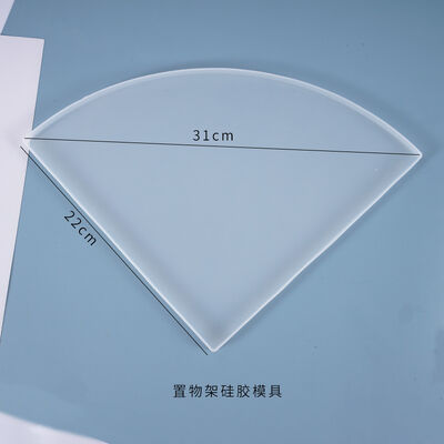 DIY Crystal Dropping Glue Mold Storage Display Stand Platform Coaster Silicone Mold Wholesale