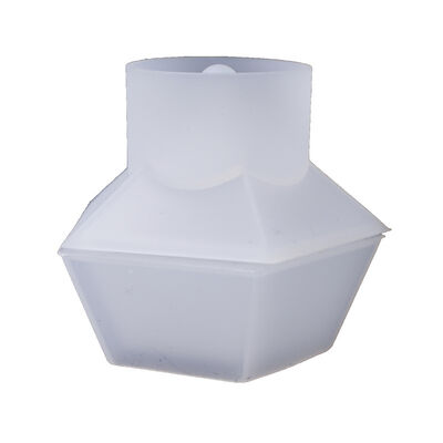 DIY Crystal Dropper Mold Storage Jewelry Box Pentagonal Storage Box Gift Box Silicone Mold