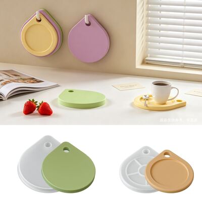 Ins Style Suspended Droplet Shaped Coaster Silicone Mold DIY Aromatherapy Gypsum Coffee Pad Insulation Pad Mold