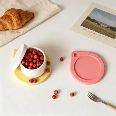 Ins Style Suspended Droplet Shaped Coaster Silicone Mold DIY Aromatherapy Gypsum Coffee Pad Insulation Pad Mold