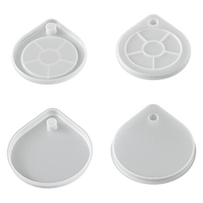 Ins Style Suspended Droplet Shaped Coaster Silicone Mold DIY Aromatherapy Gypsum Coffee Pad Insulation Pad Mold