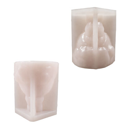 3D Flower Honeycomb Rabbit Candle Silicone Mold Cross-border DIY Aromatherapy Gypsum Jewelry Decoration Mold
