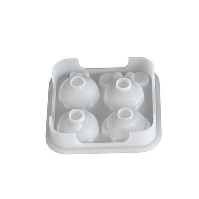 Cartoon 3D Chicken Duckling Small Animal Aromatherapy Gypsum Candle Mold DIY Key Pendant Mold
