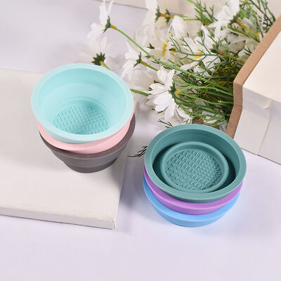 DIY Crystal Dropper Color Mixing Cup Oil Painting Washing Cup Travel Foldable Silicone Cup Mold