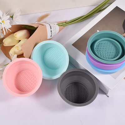 DIY Crystal Dropper Color Mixing Cup Oil Painting Washing Cup Travel Foldable Silicone Cup Mold