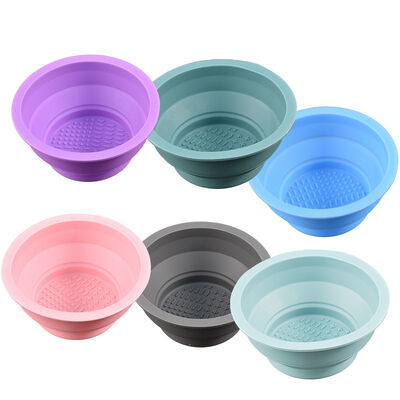 DIY Crystal Dropper Color Mixing Cup Oil Painting Washing Cup Travel Foldable Silicone Cup Mold