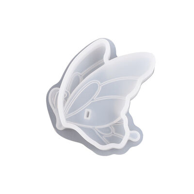 DIY Resin Butterfly Hooks No-Drill Kitchen Bathroom Door Sticker Silicone Mold