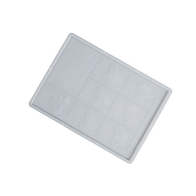 DIY Crystal Dropping Gel Handwashing Platform Cleaning Techniques Chinese And English Version Hotel Bathroom Platform Silicone Mold