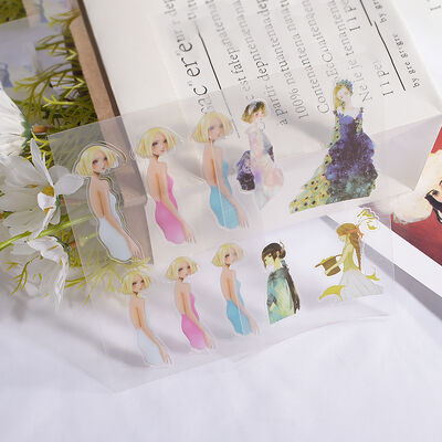 DIY Crystal Dropper Molds, Multiple Portrait Animal Materials, Stickers, Dropper Materials, Dropper Fillers