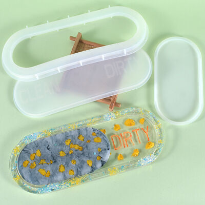 DIY Crystal Dropping Glue Mold Dishwasher Signage Platform Decoration Silicone Mold Spot Wholesale